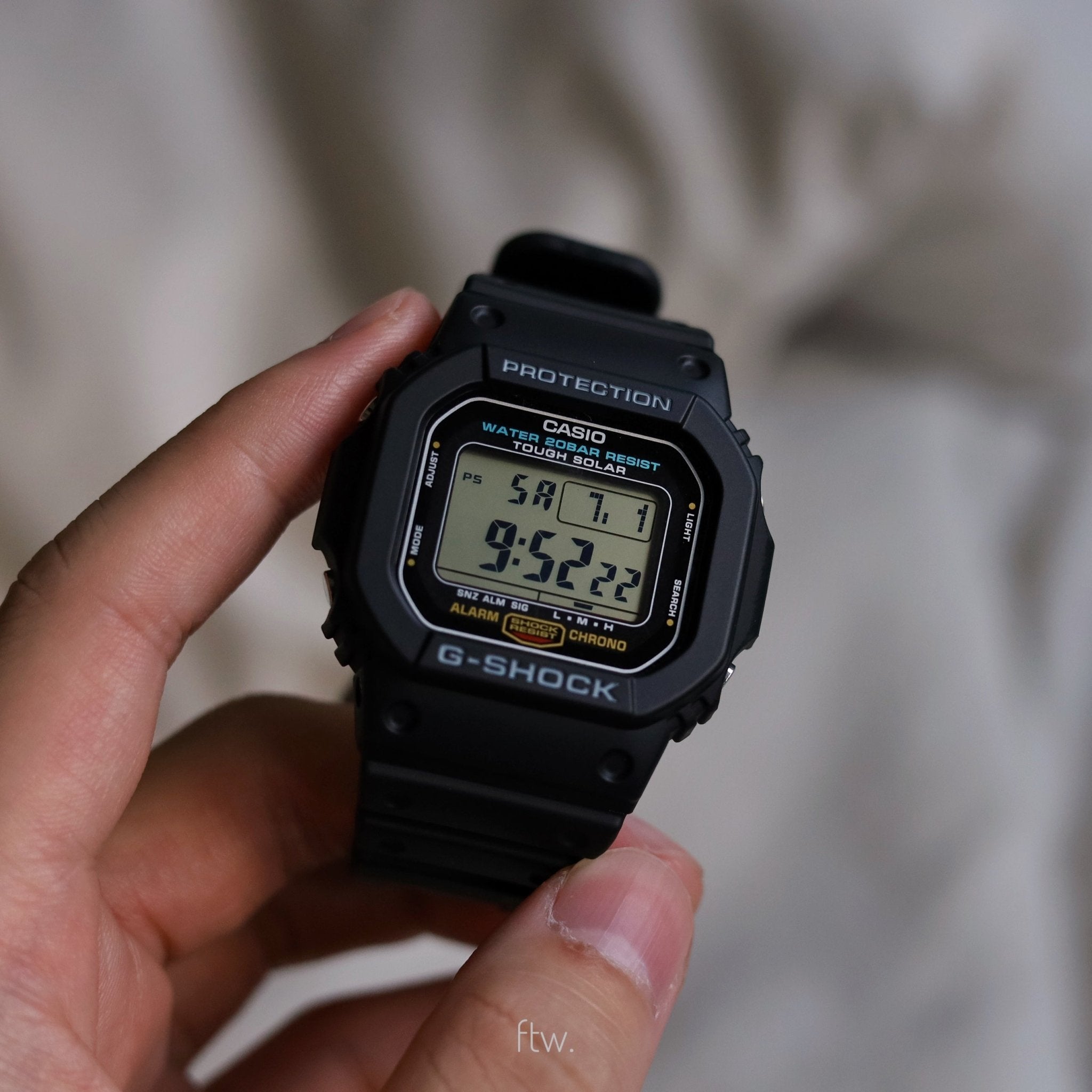 Revisiting the G-Shock