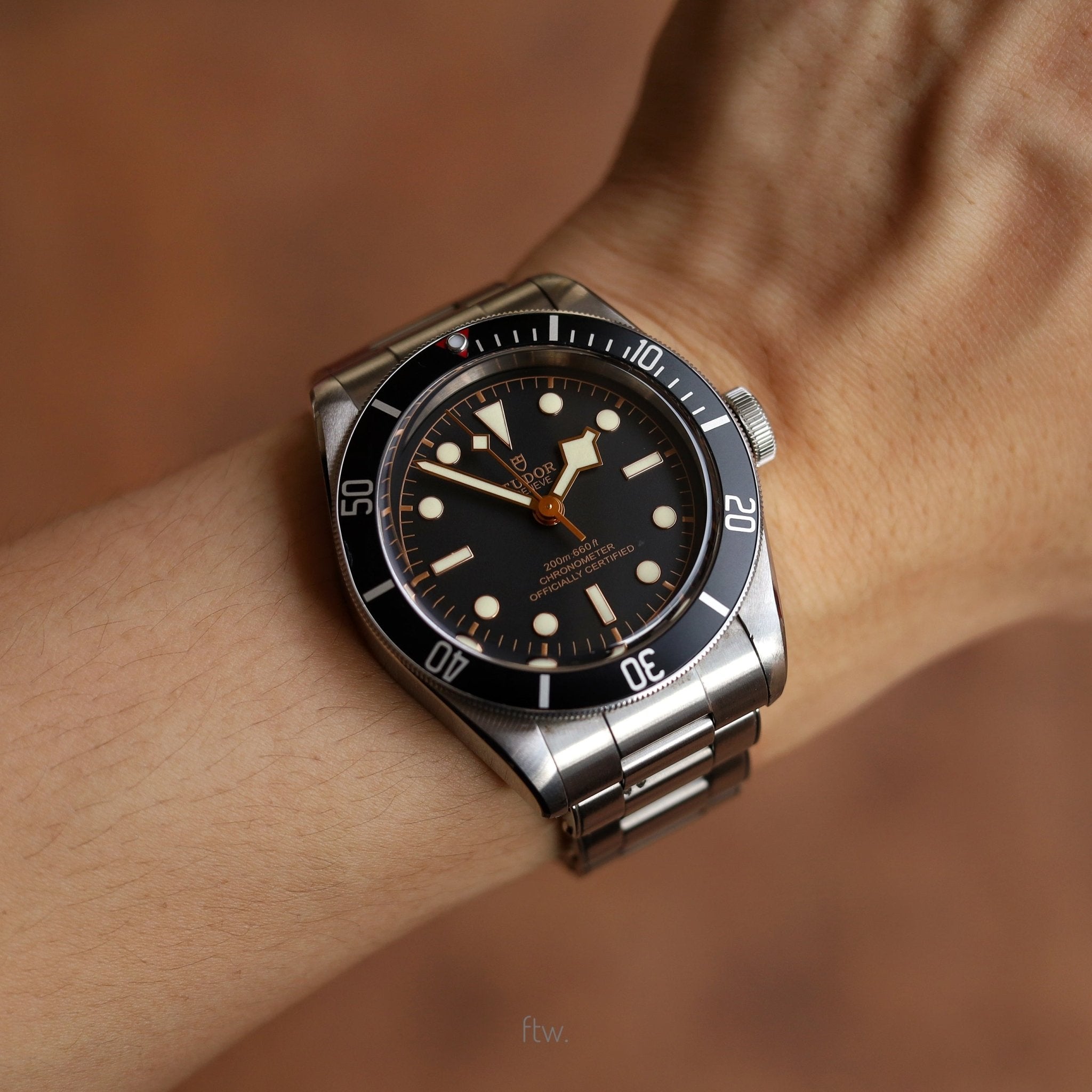 Tudor black bay 36mm lug to lug hot sale