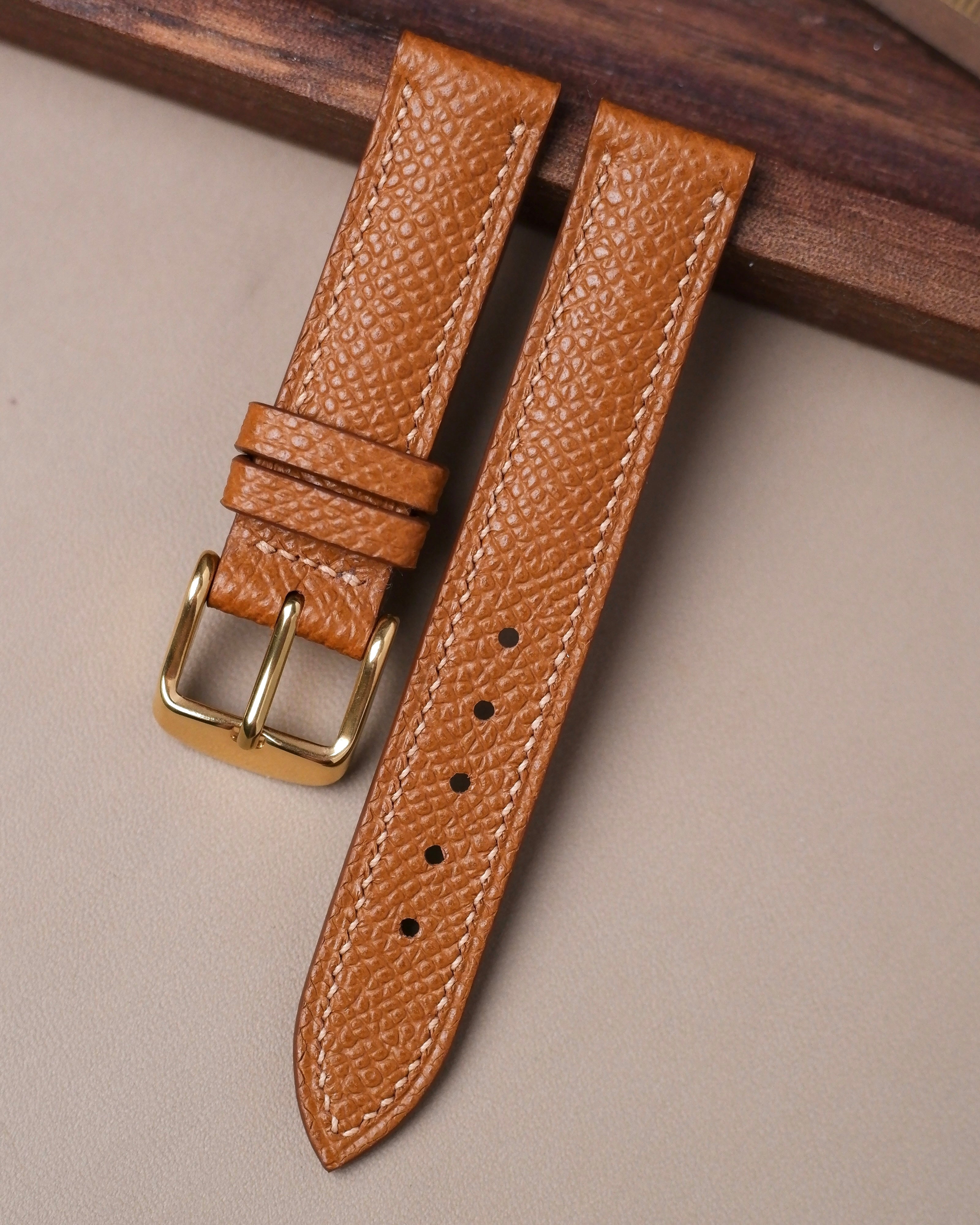 Bespoke Epsom Leather Watch Strap
