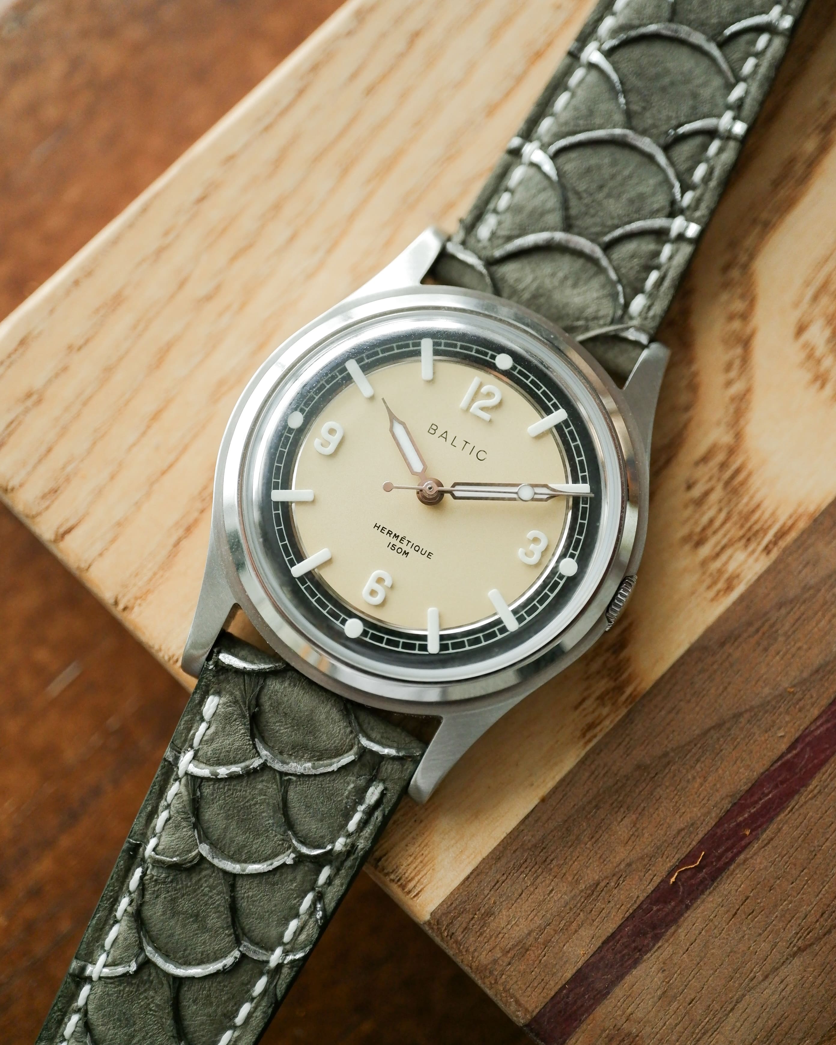 Bespoke Tilapia Leather Watch Strap