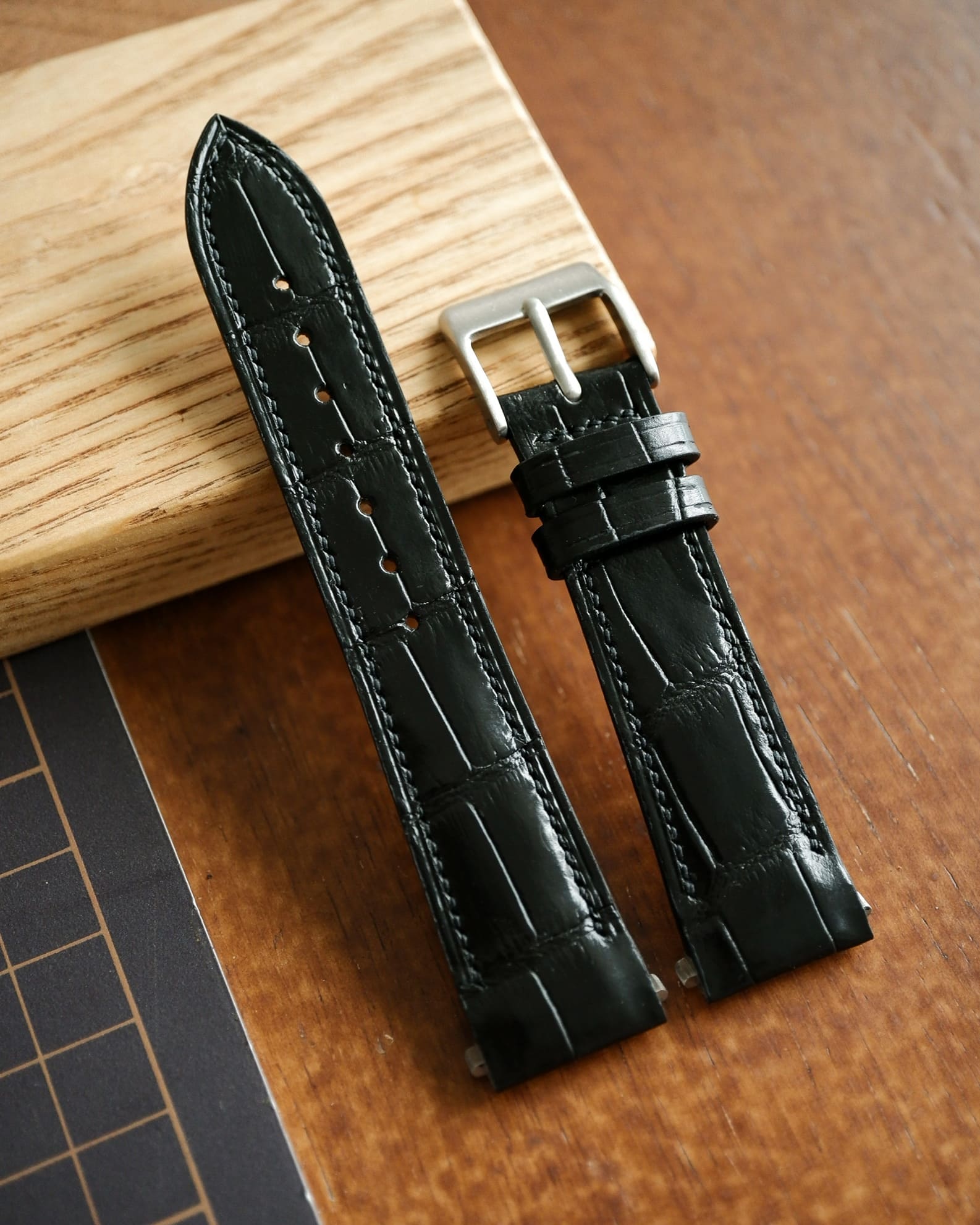 Bespoke Cartier Santos Leather Watch Strap
