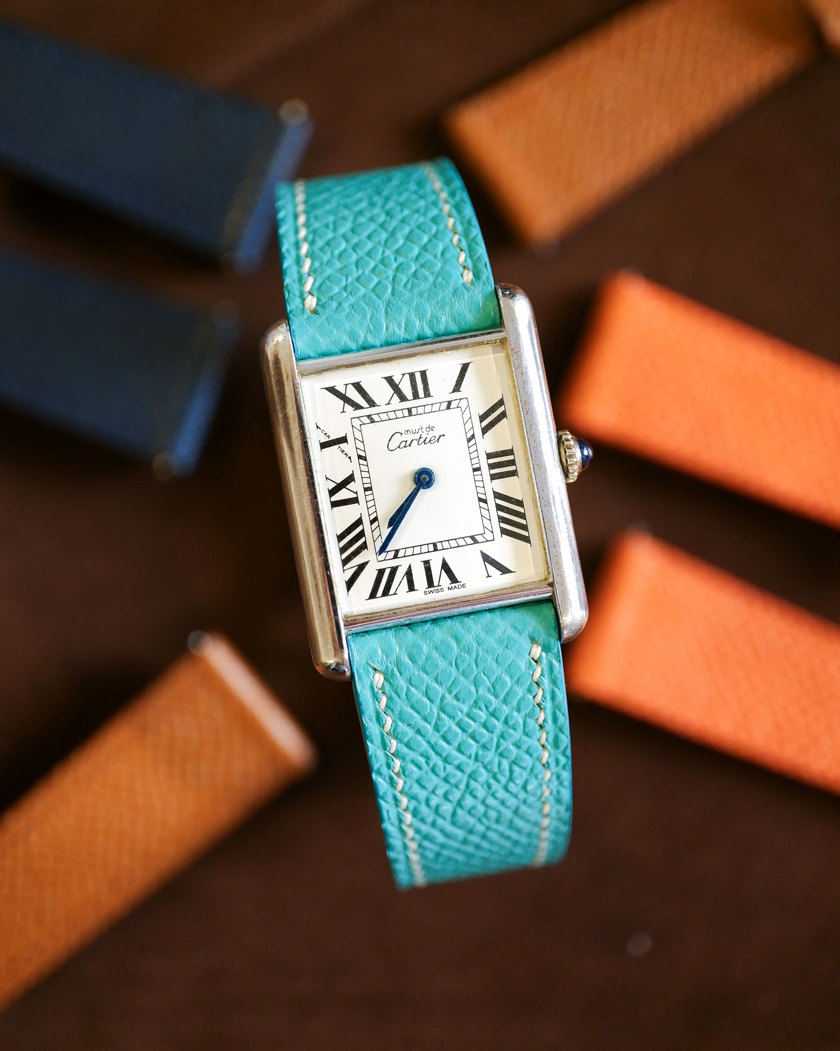 Bespoke Epsom Leather Watch Strap