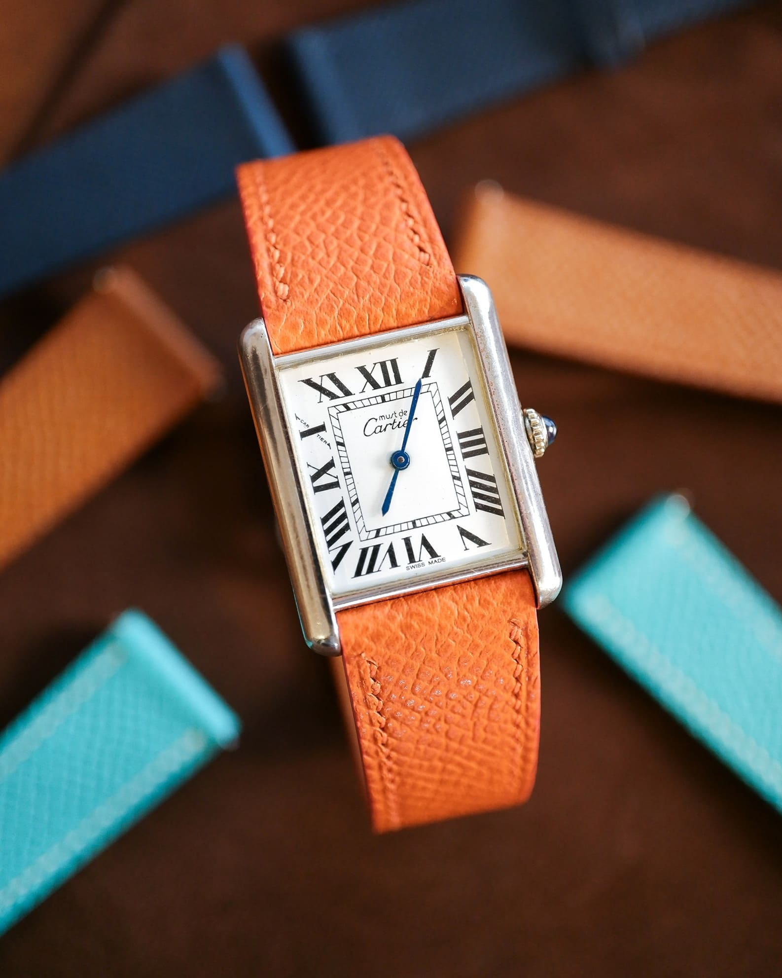 Bespoke Epsom Leather Watch Strap