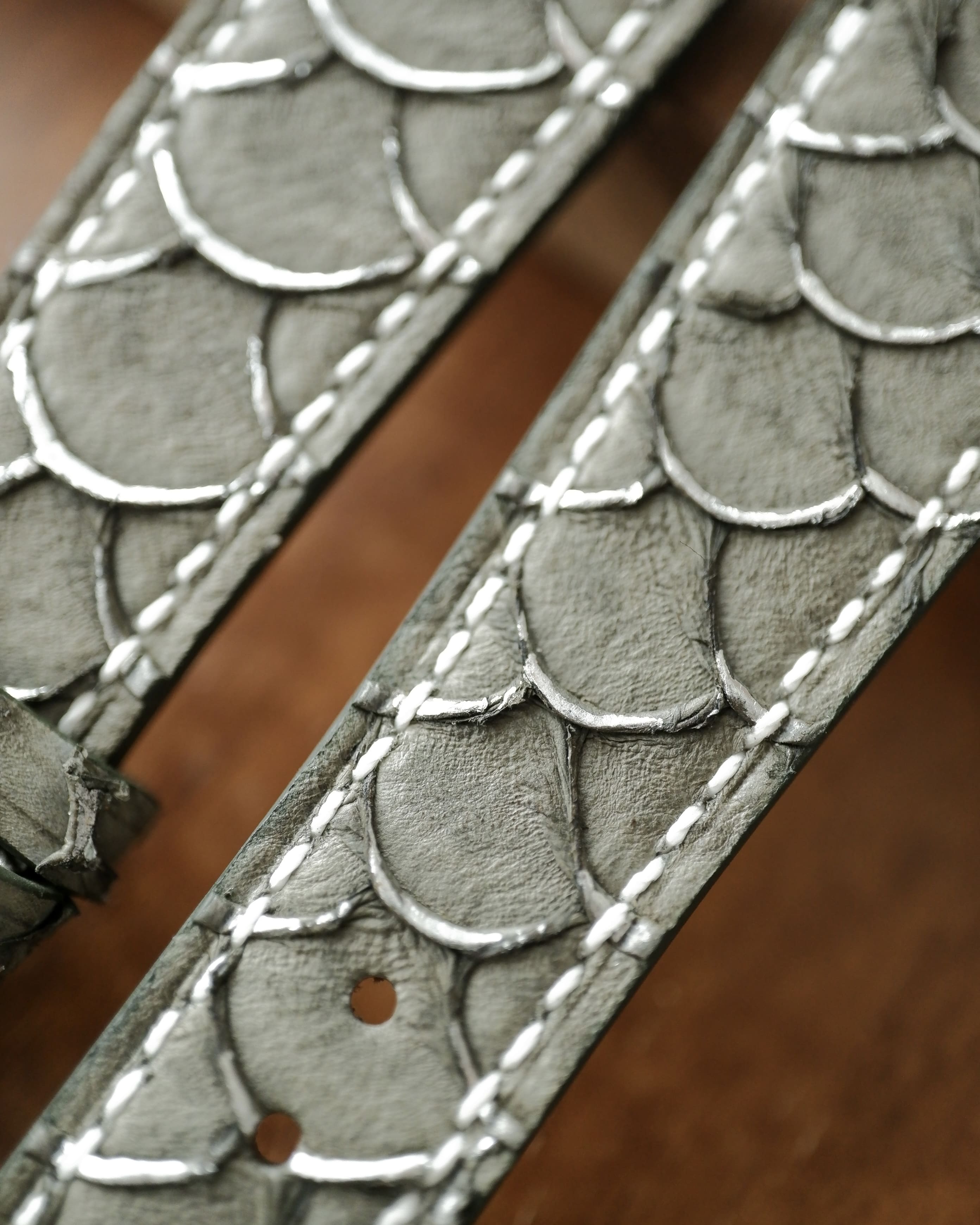 Bespoke Tilapia Leather Watch Strap