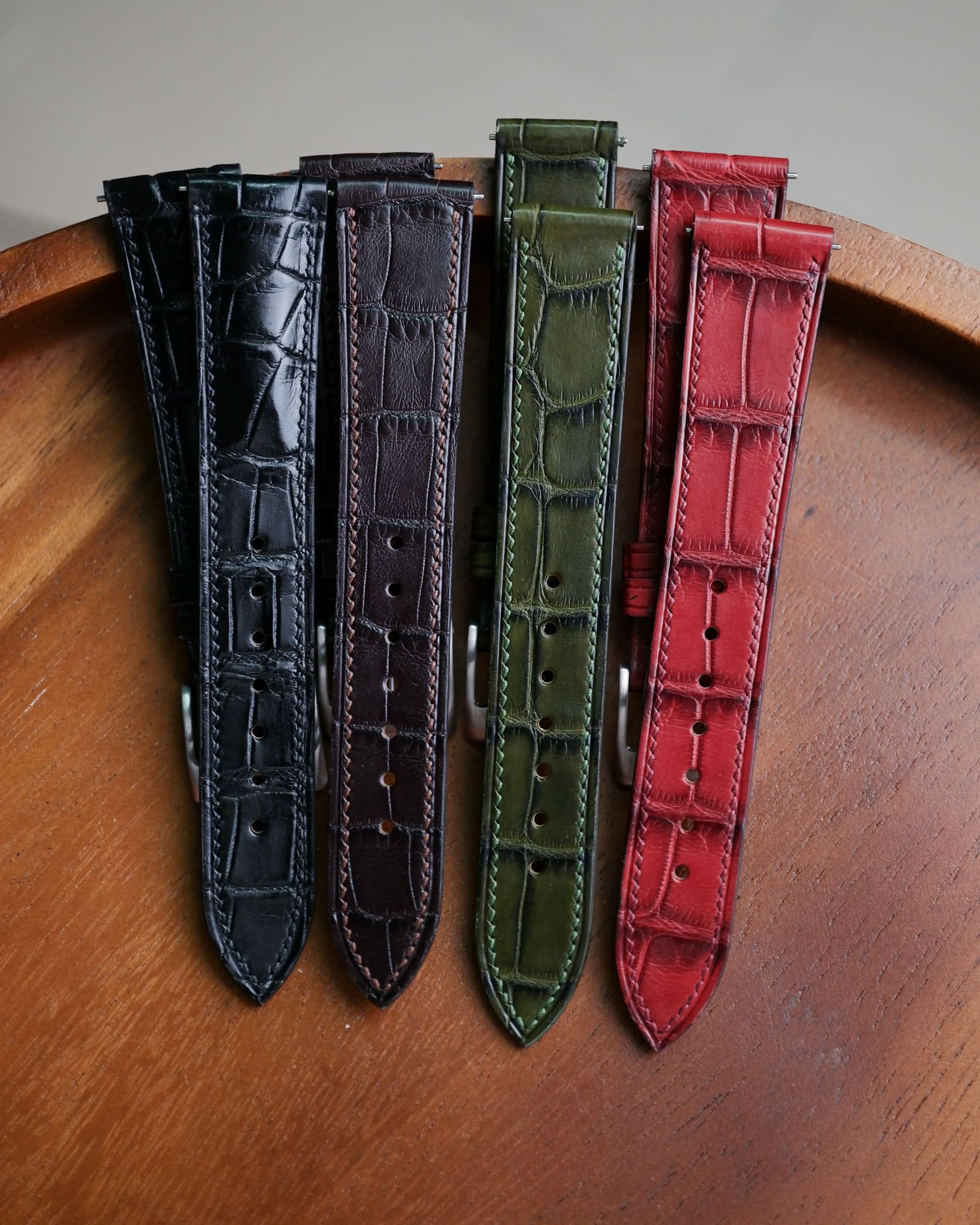 Bespoke Alligator Leather Watch Strap