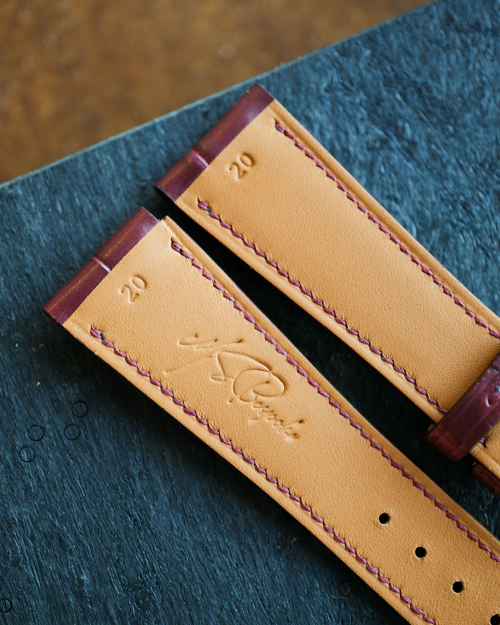 Bespoke Alligator Leather Watch Strap