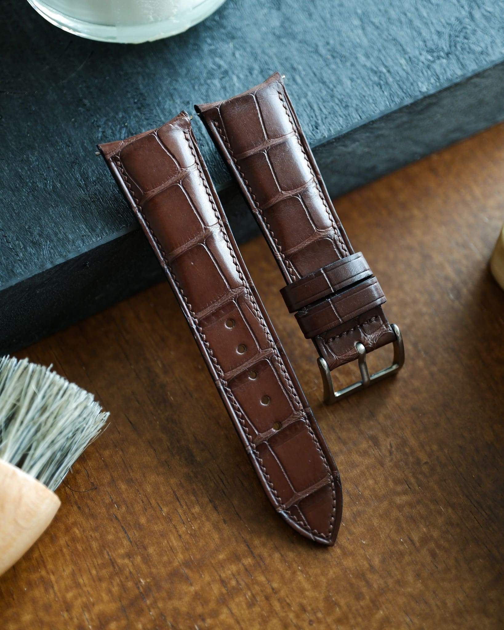 Bespoke Alligator Leather Watch Strap
