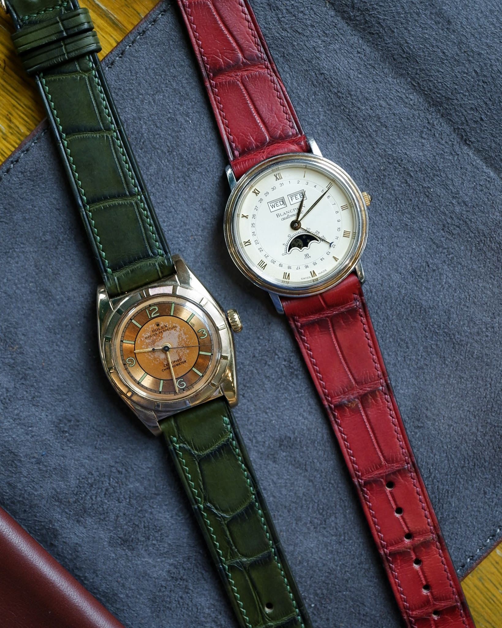 Bespoke Alligator Leather Watch Strap