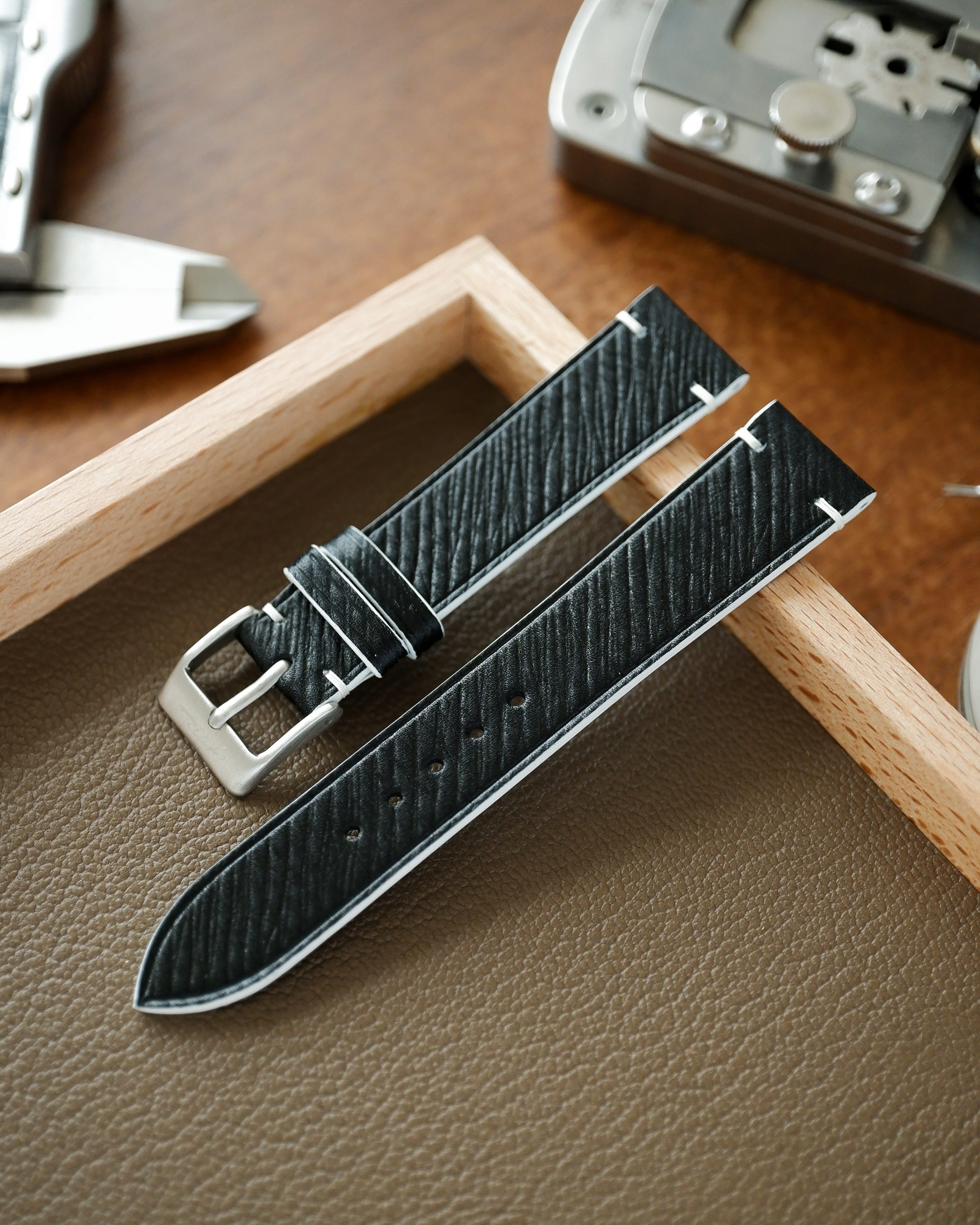 Bespoke Russian Calf Leather Watch Strap