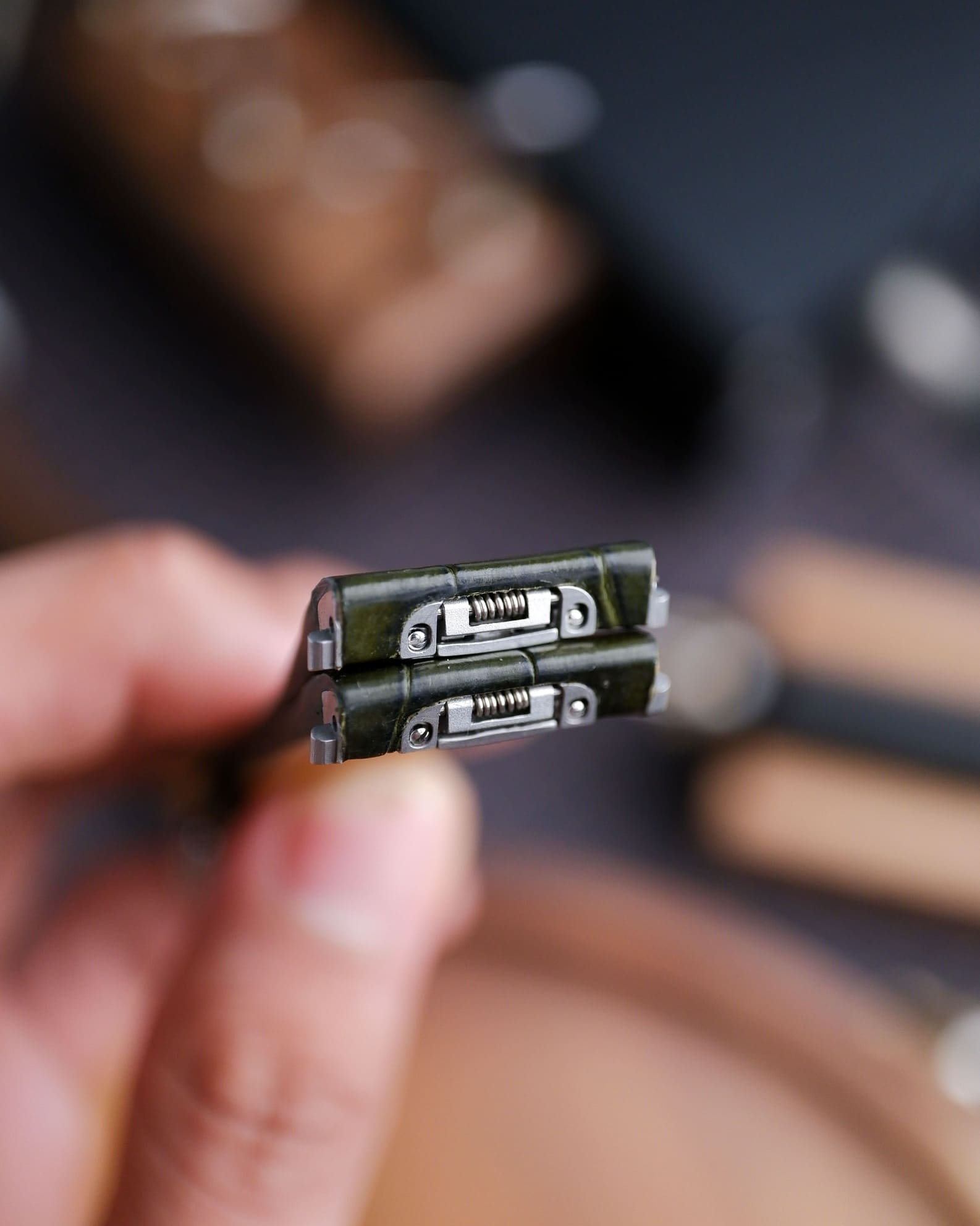 Bespoke Cartier Santos Leather Watch Strap