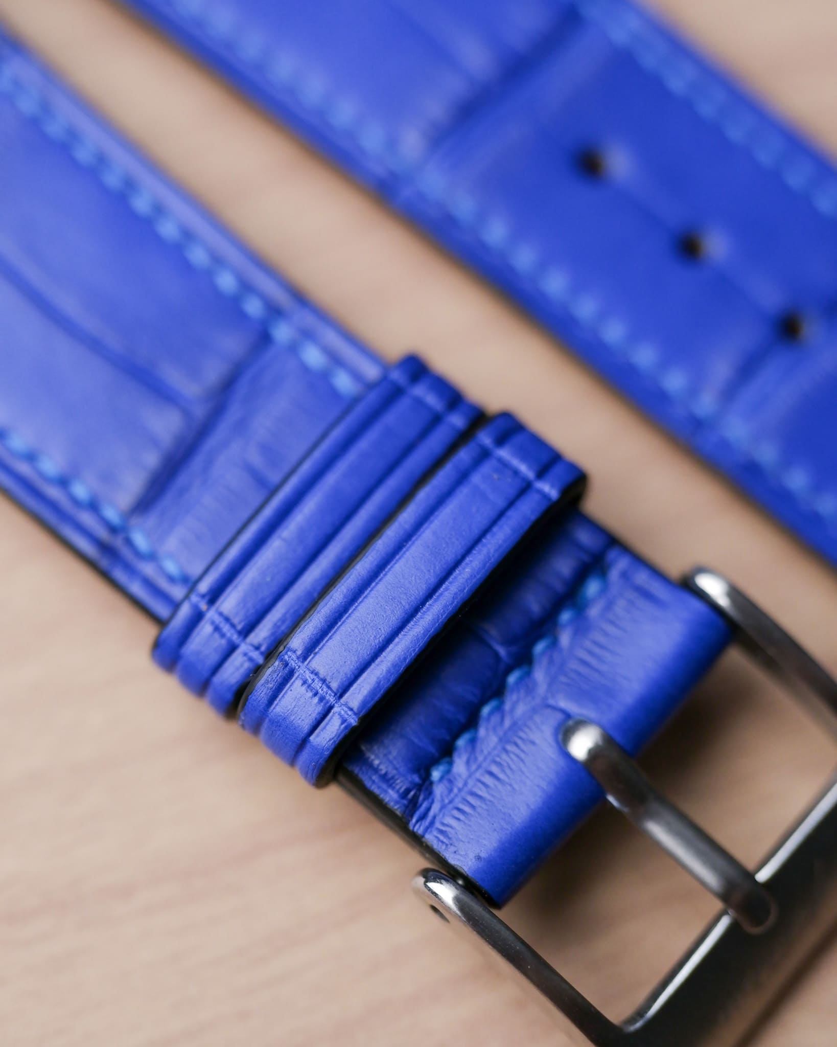 Bespoke Cartier Santos Leather Watch Strap