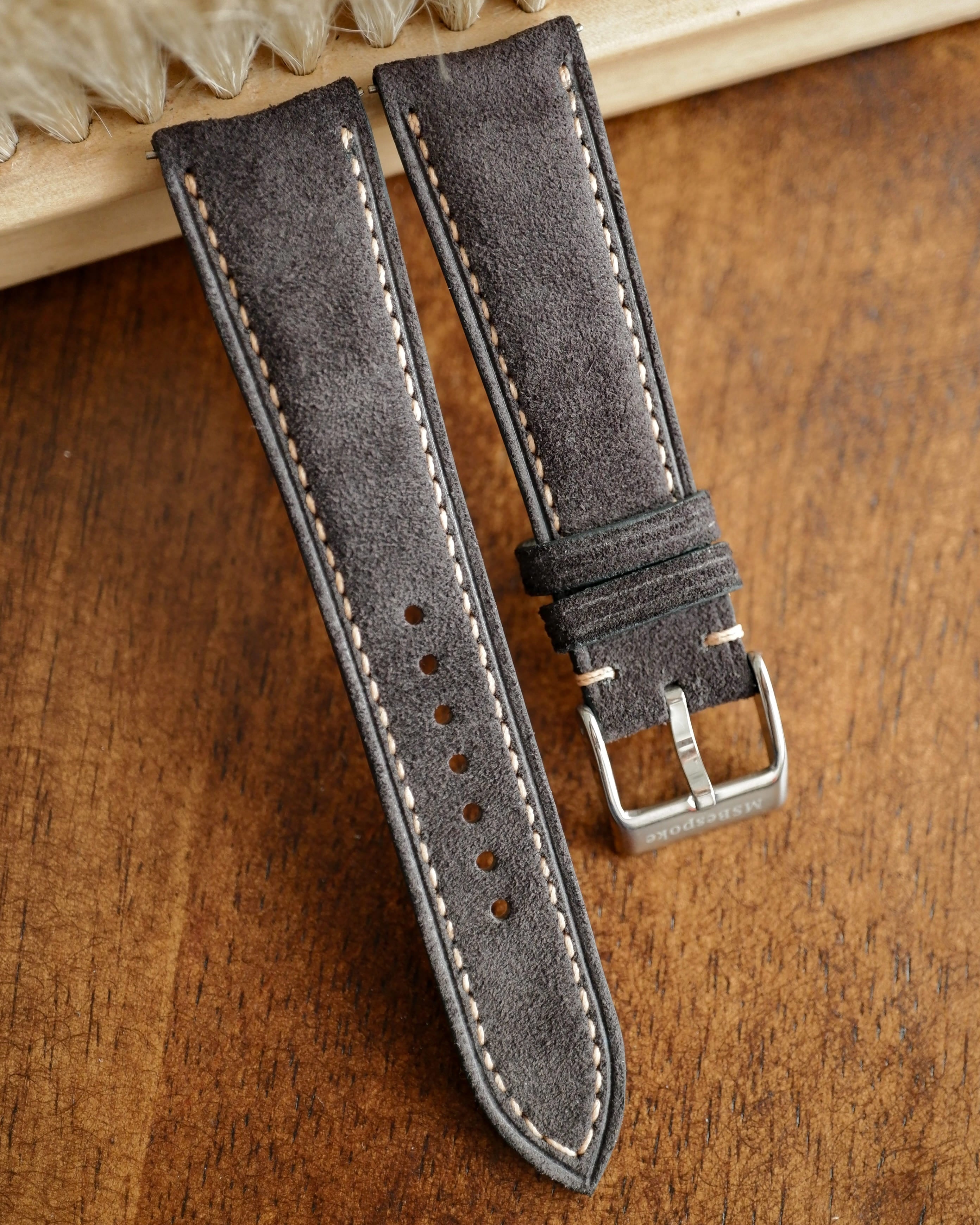 Bespoke Suede Leather Watch Strap