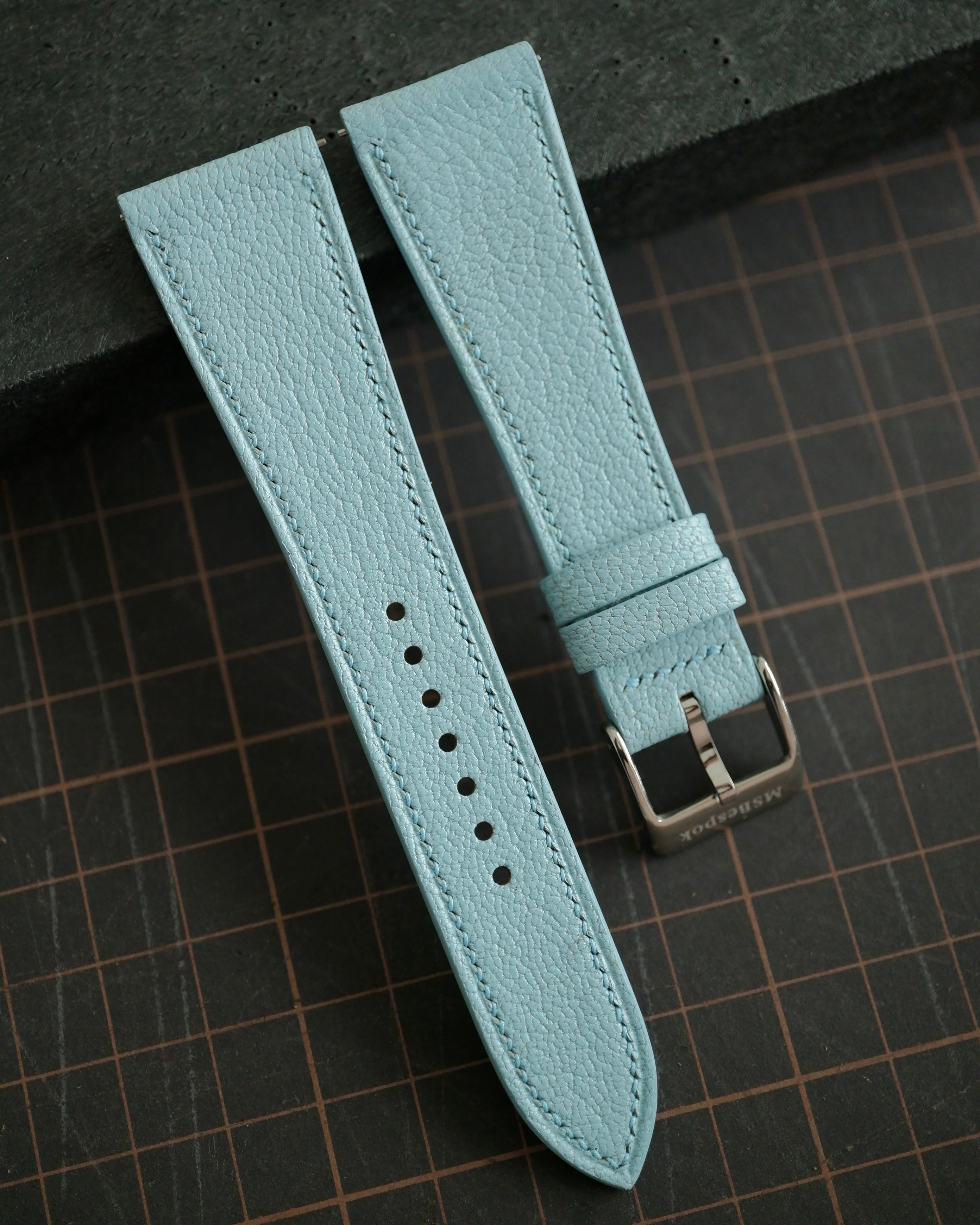 Chévre Colibri Leather Watch Strap