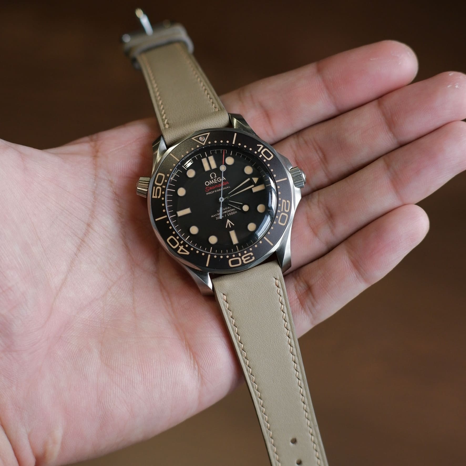 Bespoke Baranil Leather Watch Strap