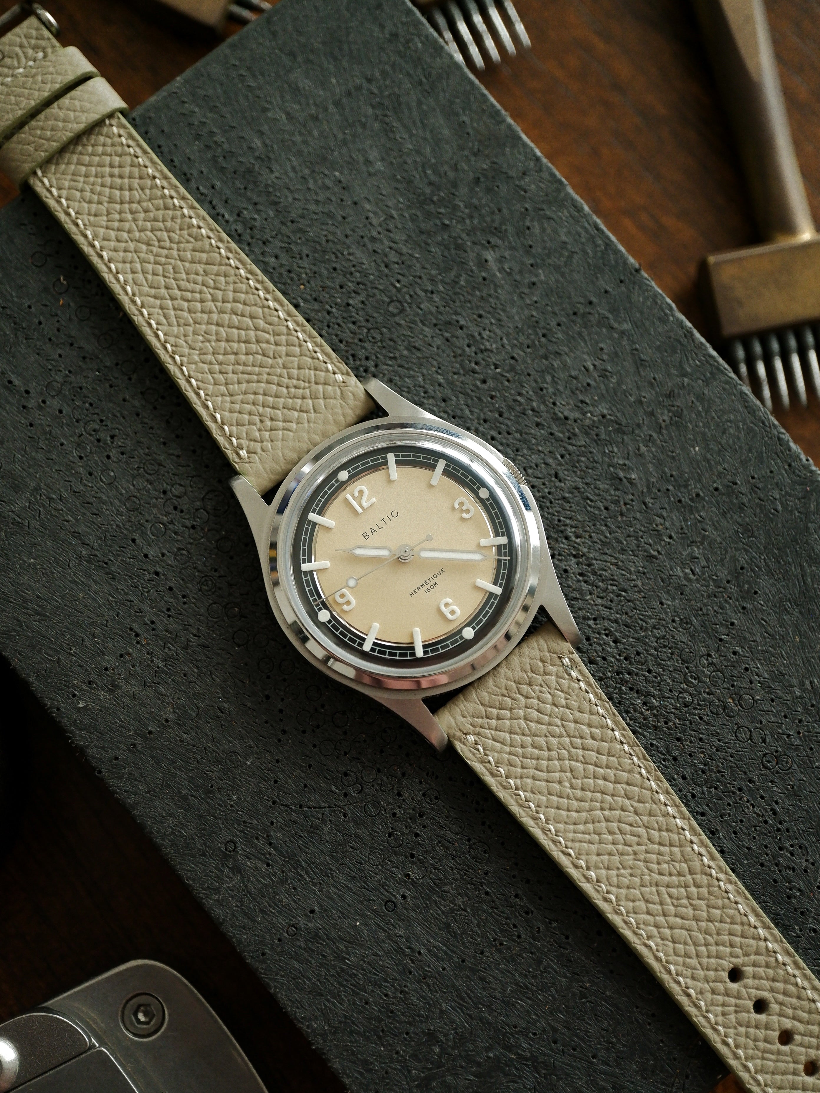 Bespoke Epsom Leather Watch Strap