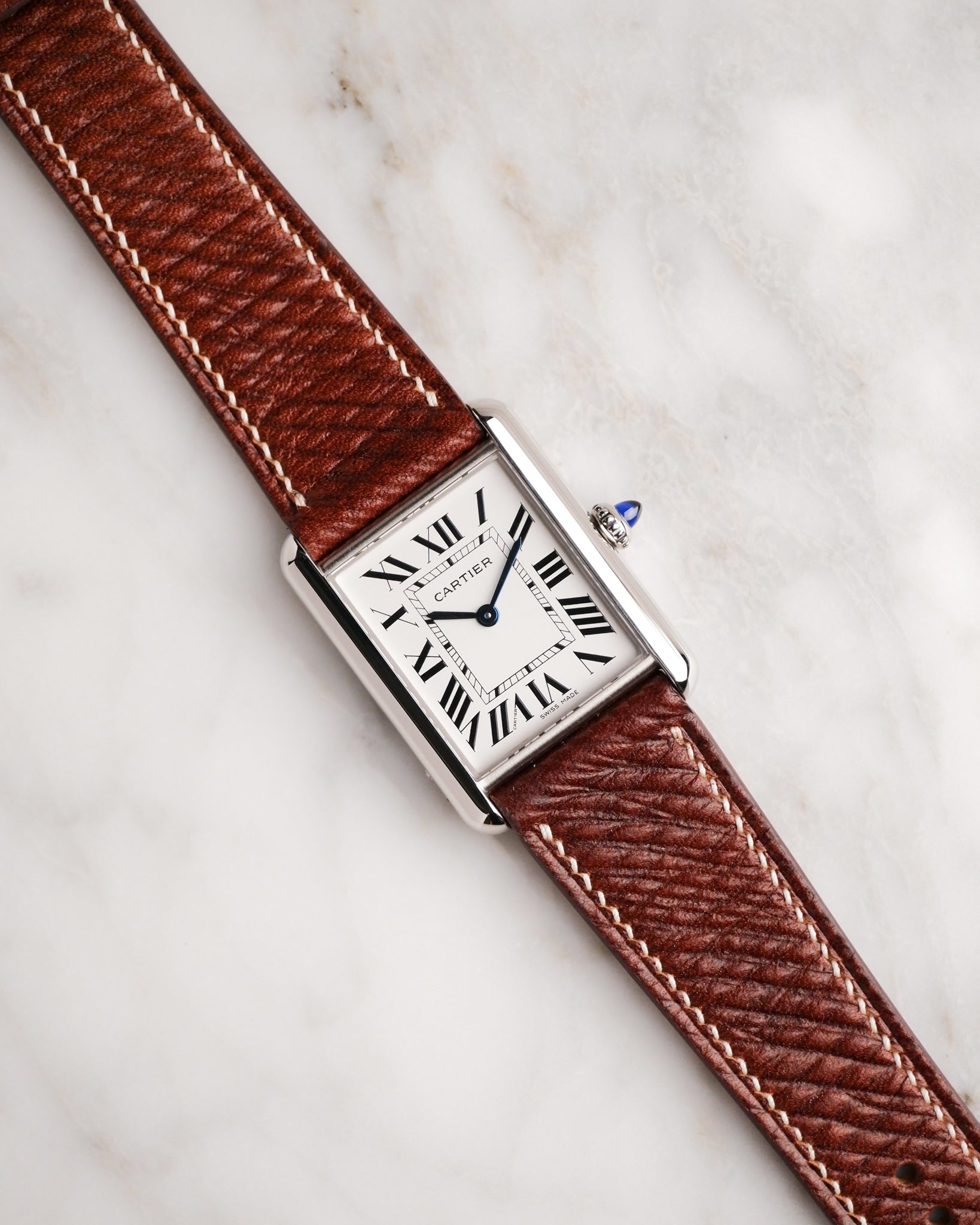 Bespoke Russian Calf Leather Watch Strap