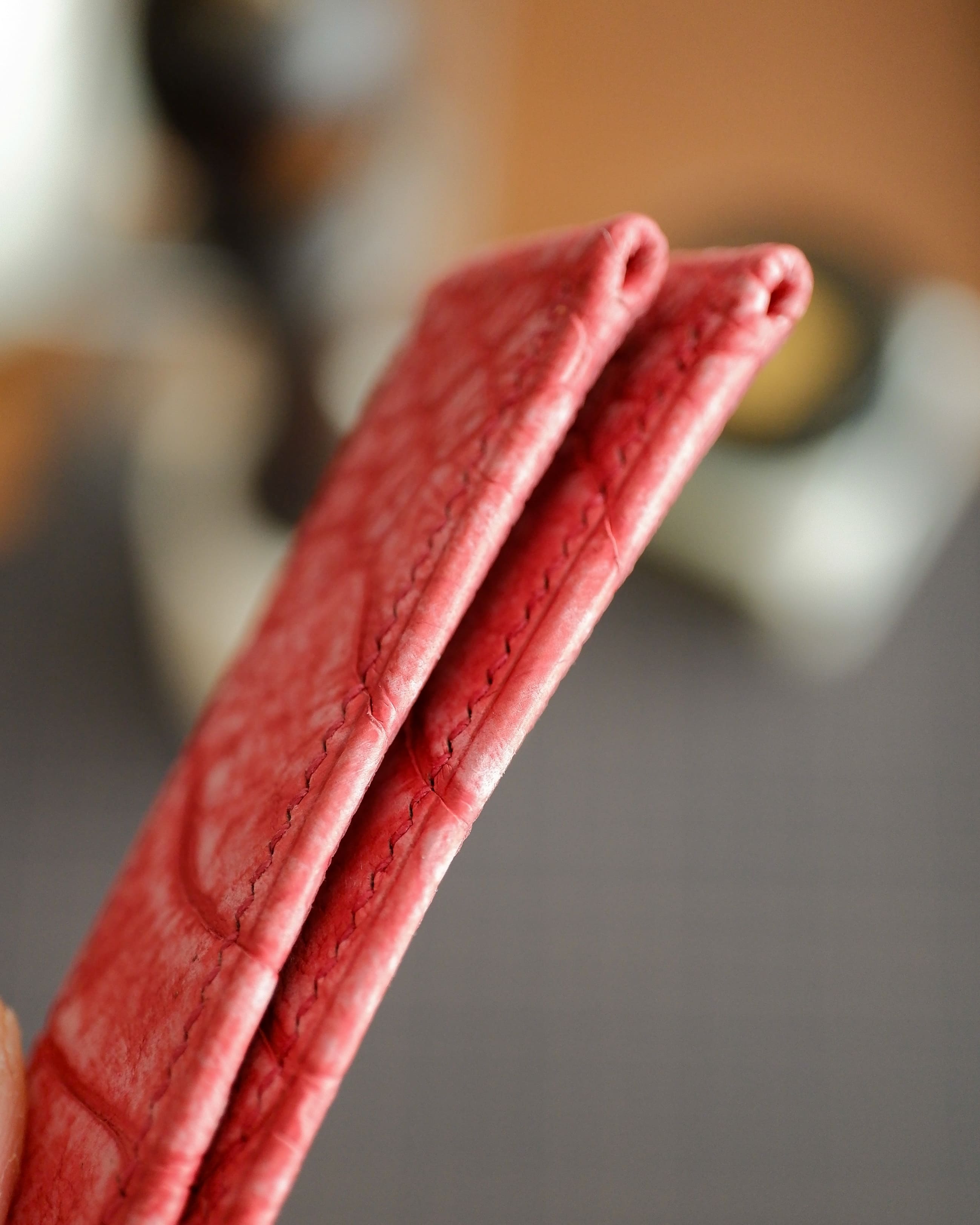 Bespoke Ostrich Leg Leather Watch Strap