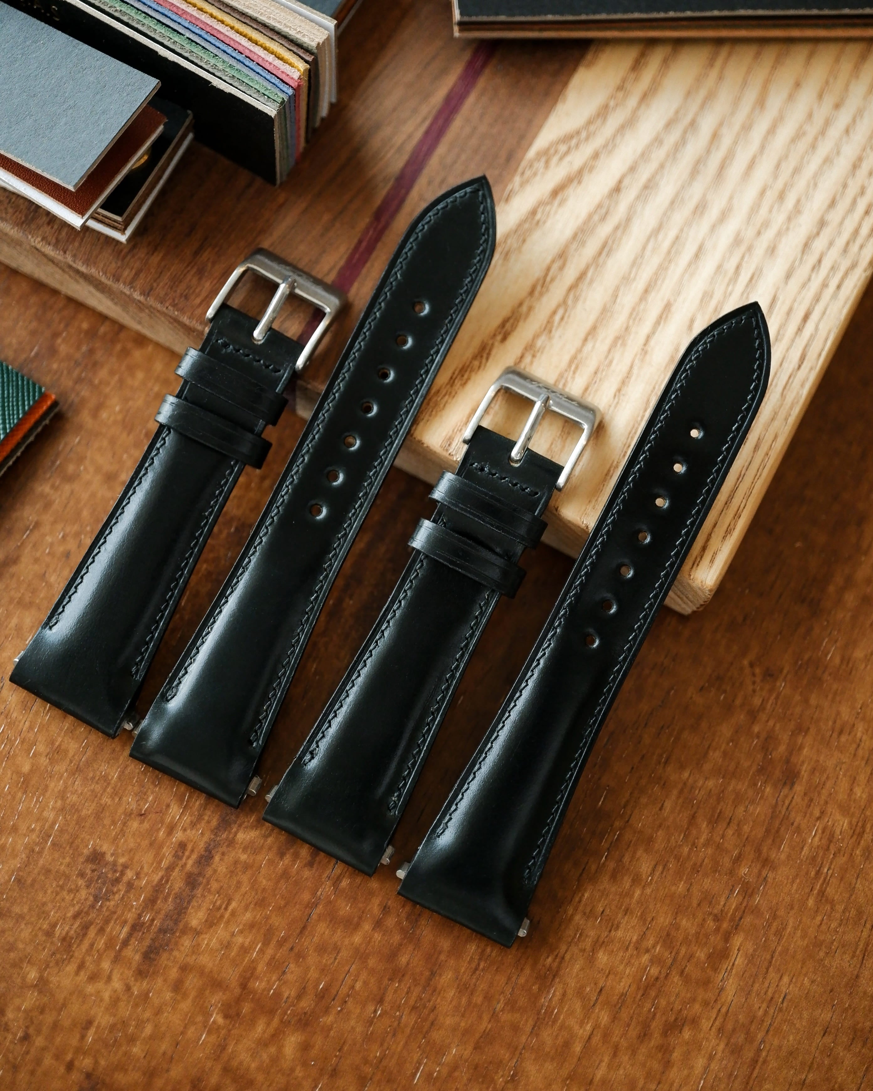 Bespoke Cartier Santos Leather Watch Strap