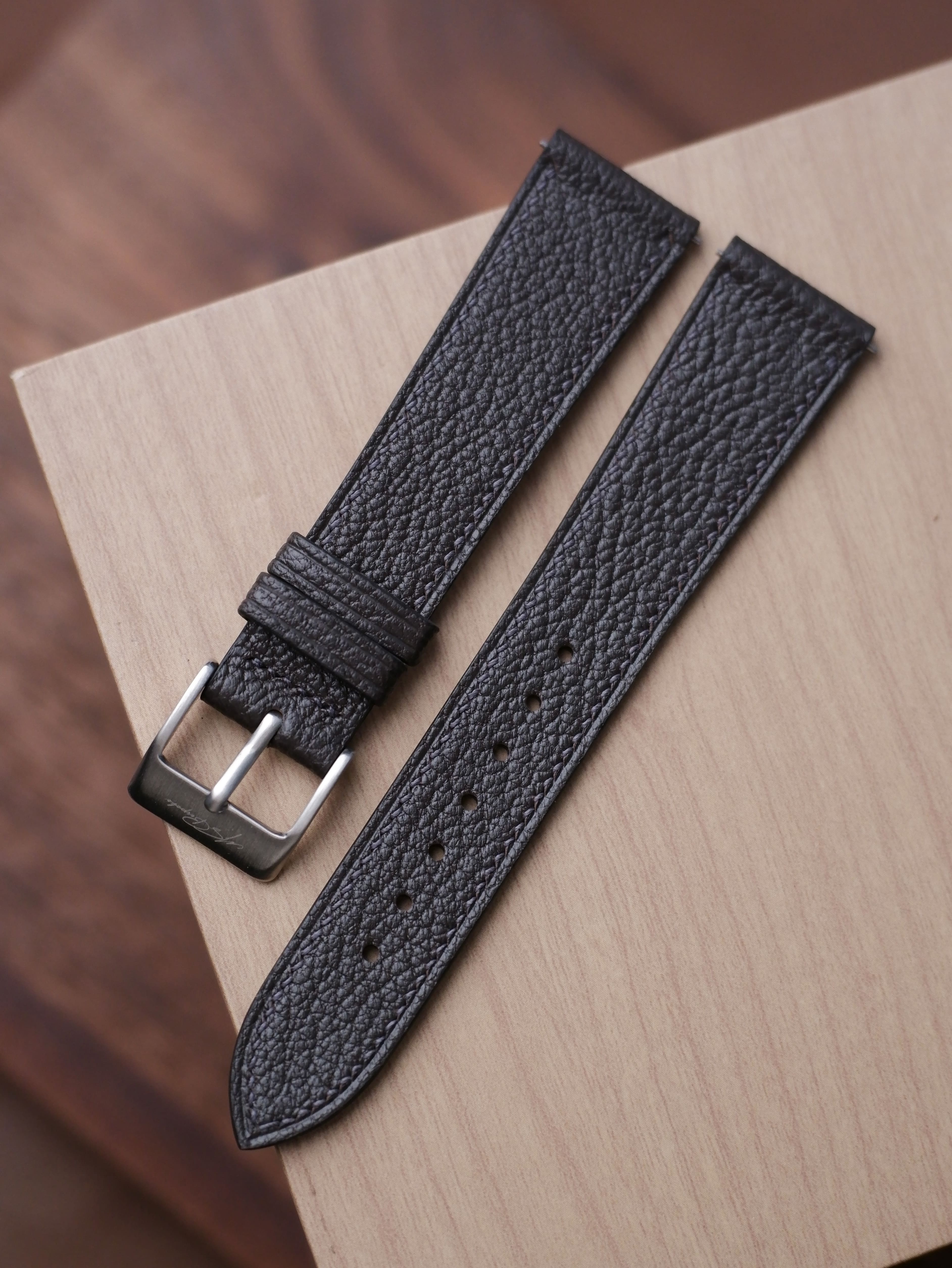 Bespoke Chevre Sully Leather Watch Strap