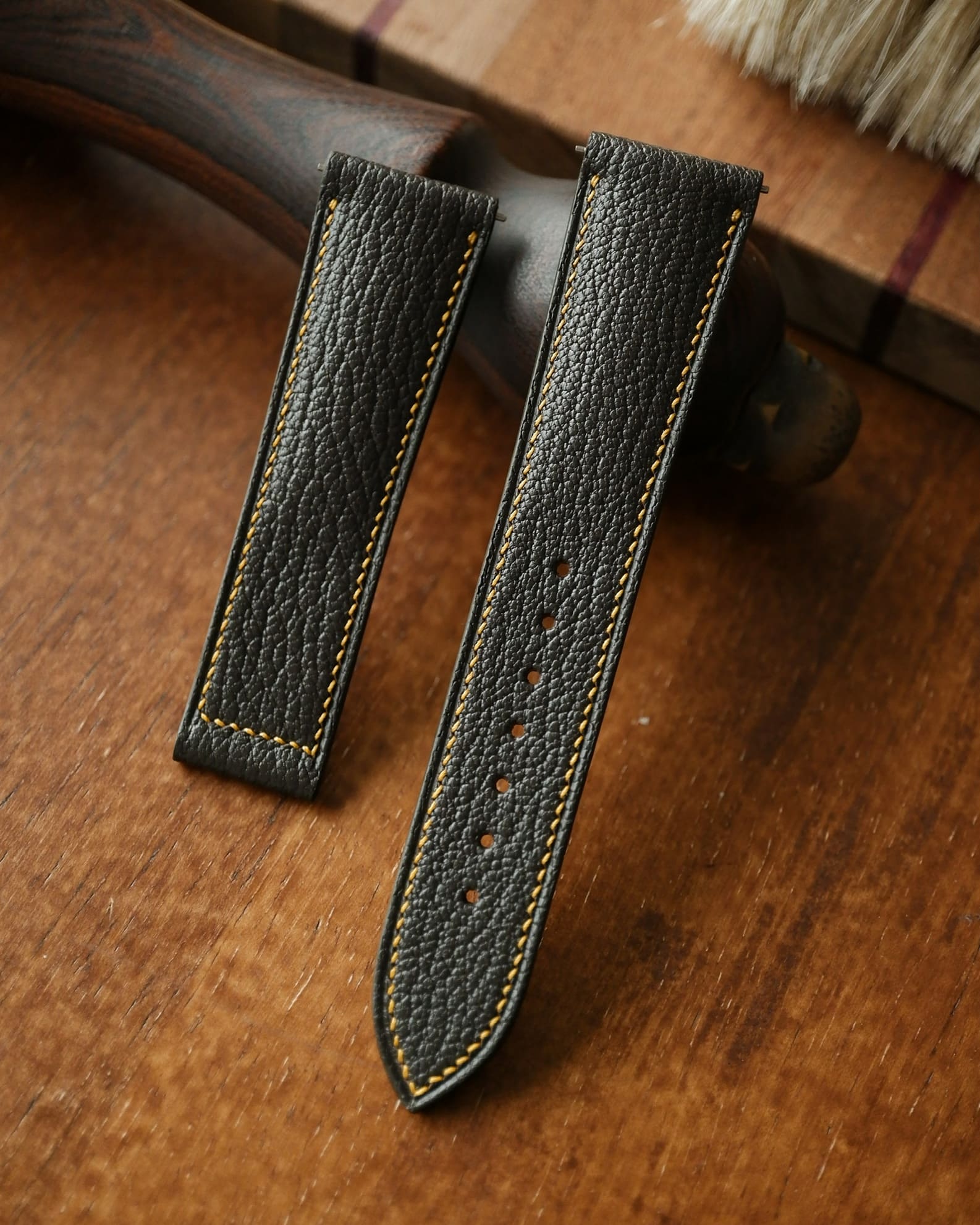 Bespoke Chevre Sully Leather Watch Strap