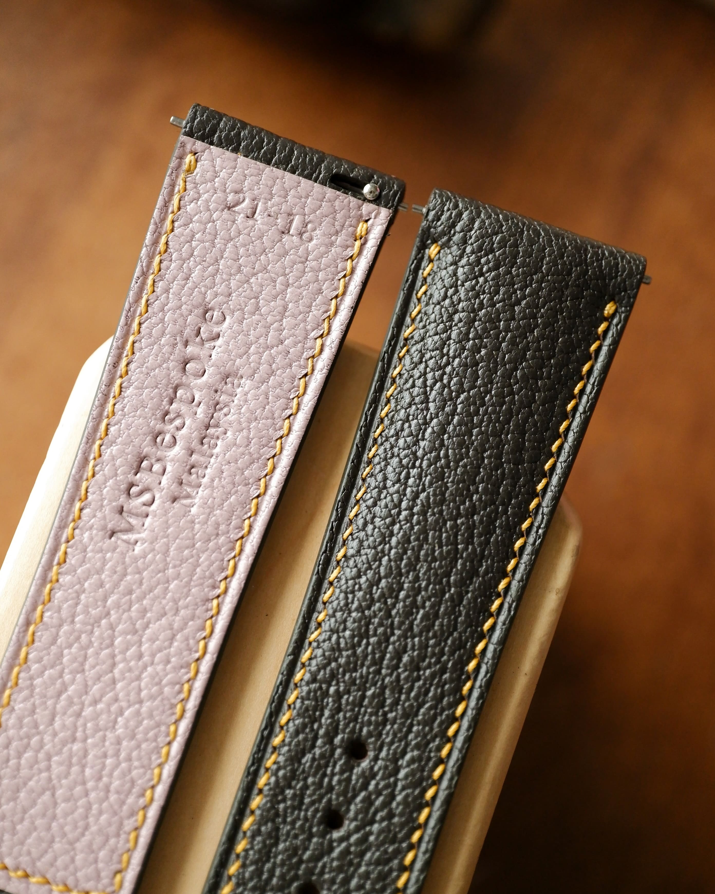 Bespoke Chevre Sully Leather Watch Strap