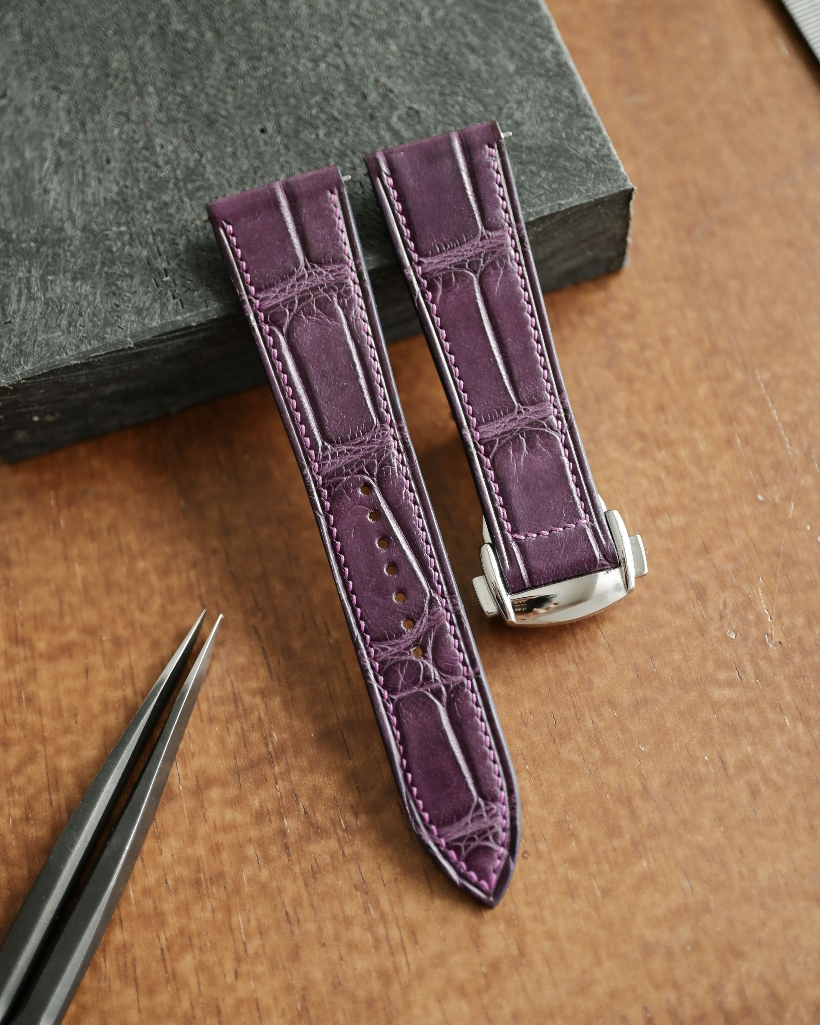 Bespoke Alligator Leather Watch Strap
