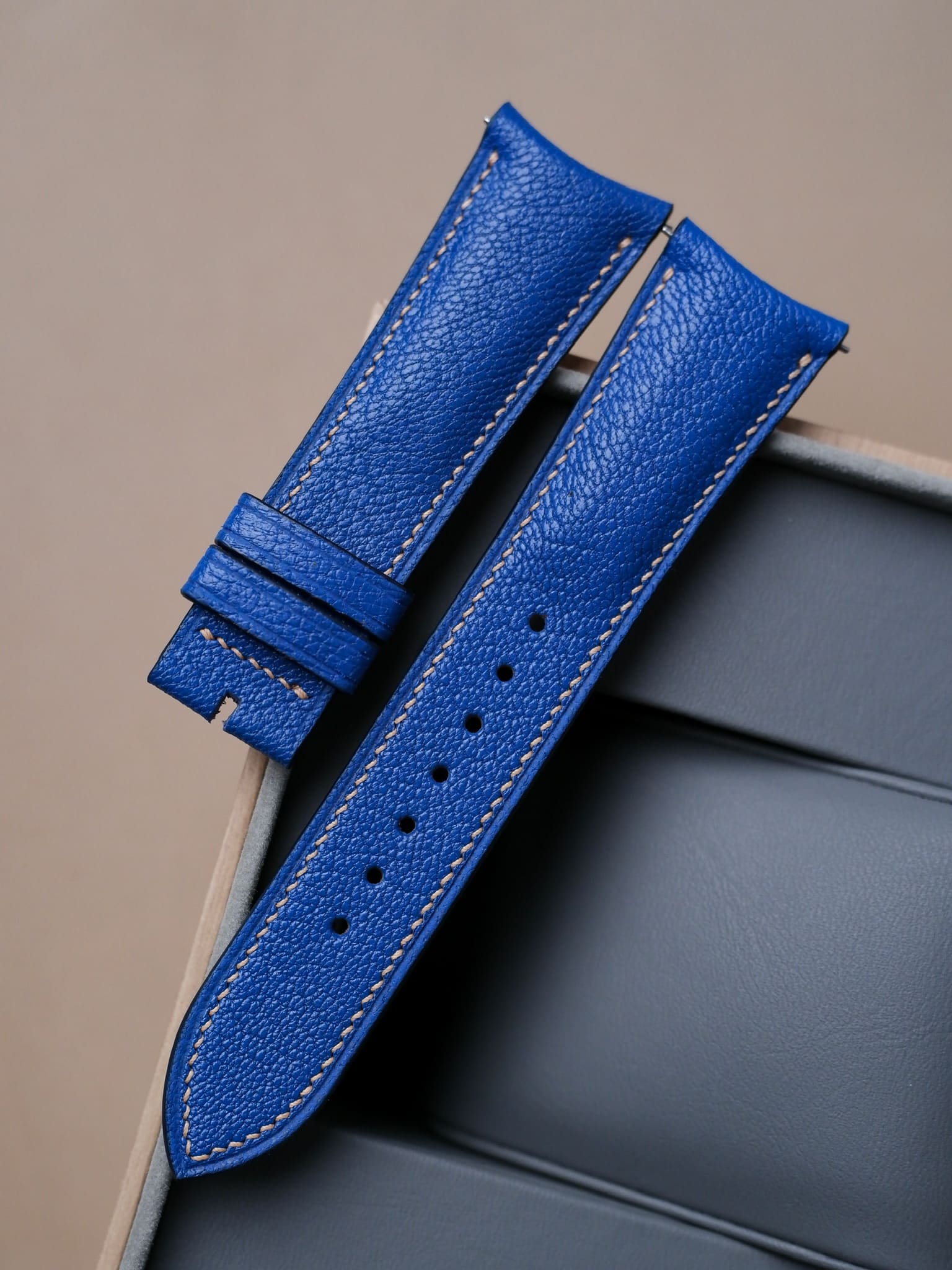 Bespoke Chevre Sully Leather Watch Strap