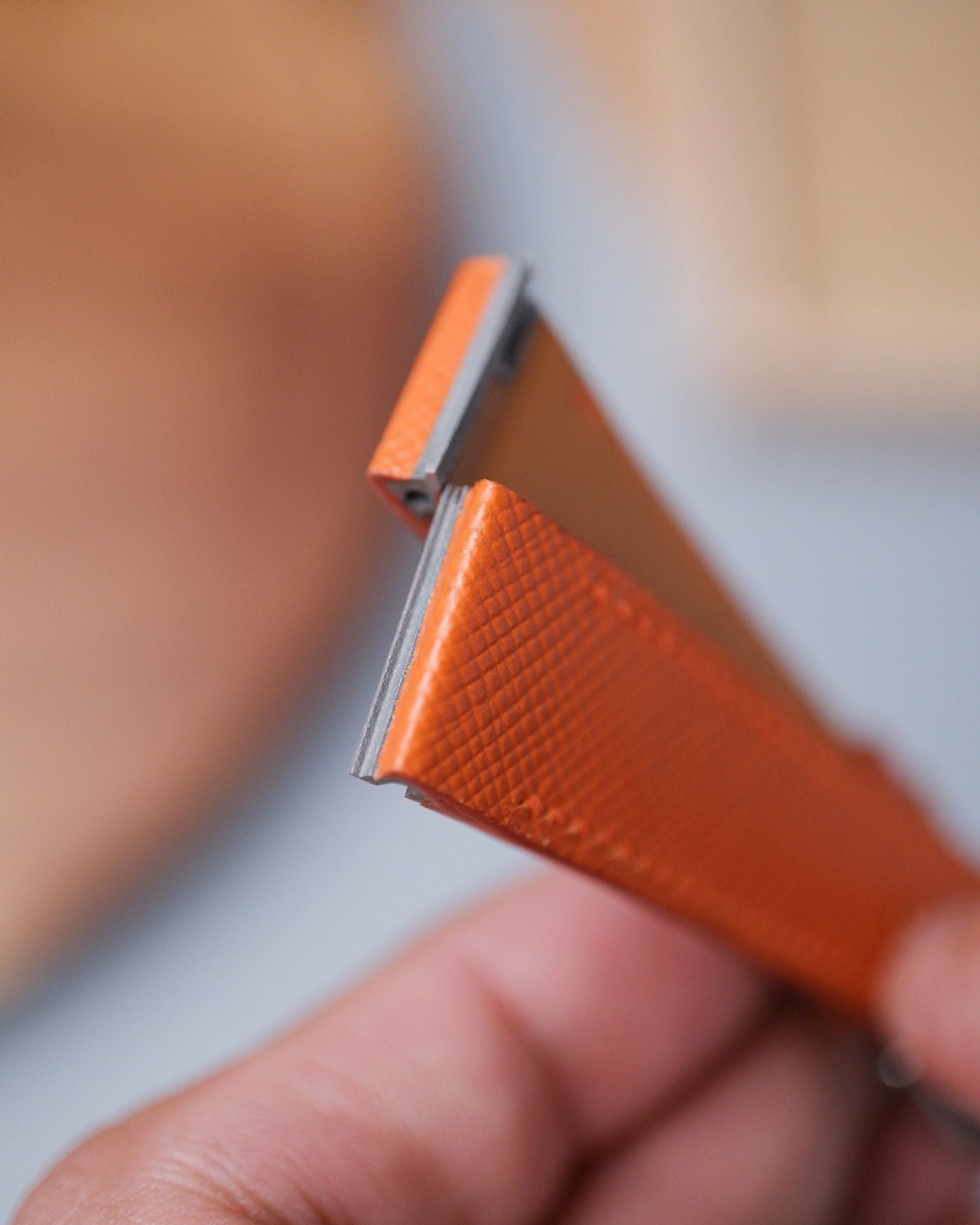 Bespoke Cartier Santos Dumont Leather Watch Strap