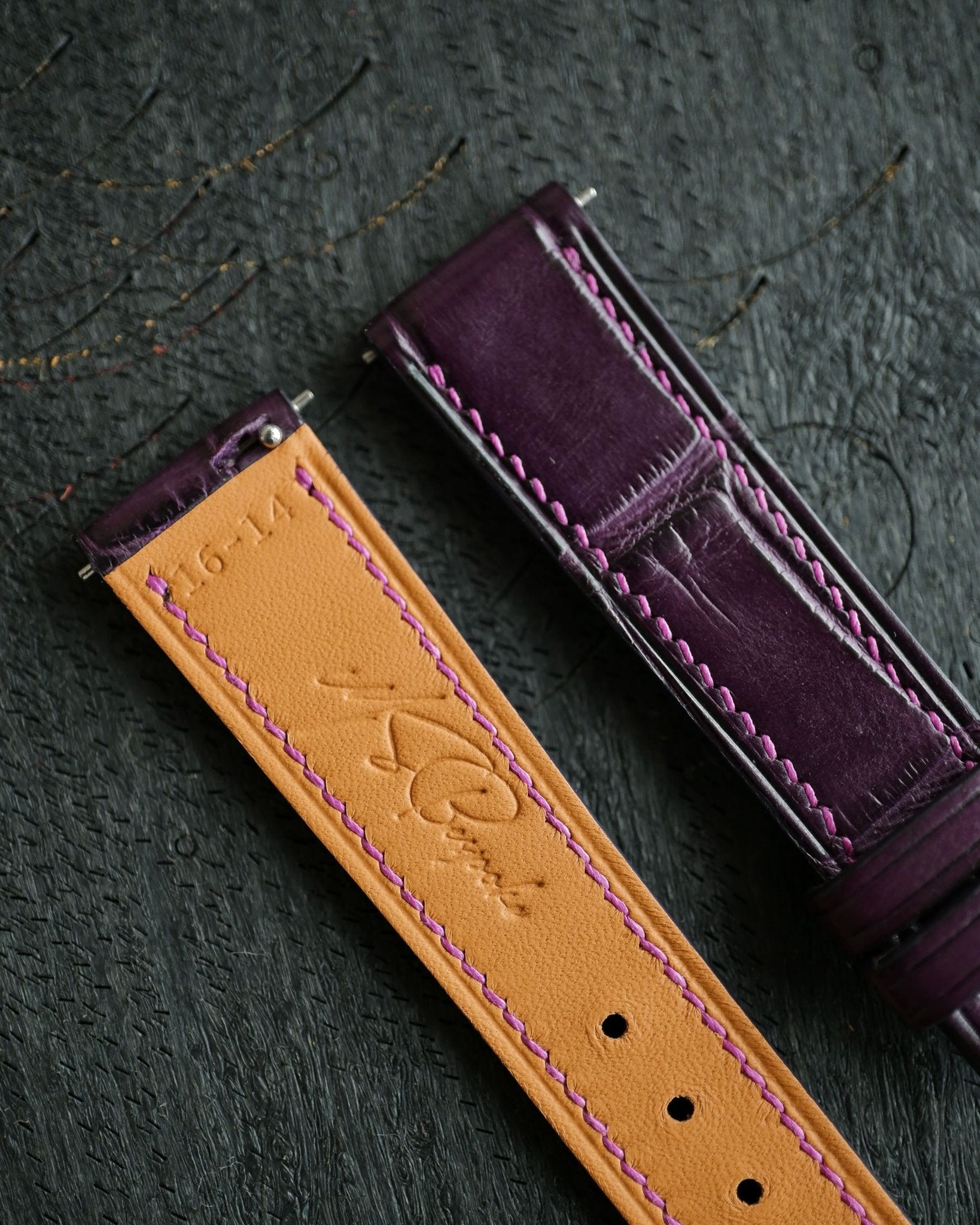 Bespoke Alligator Leather Watch Strap