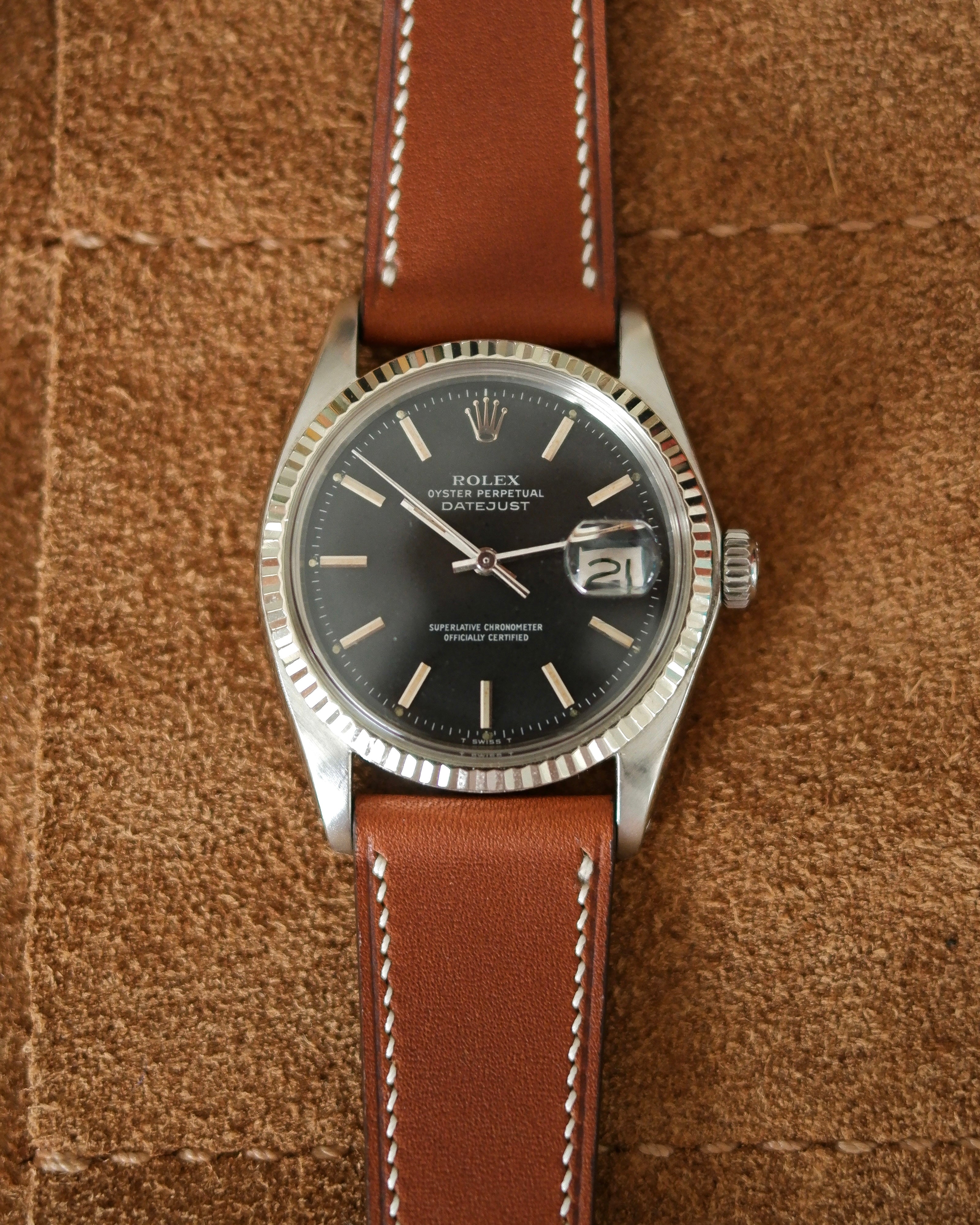 Bespoke Barenia Leather Watch Strap