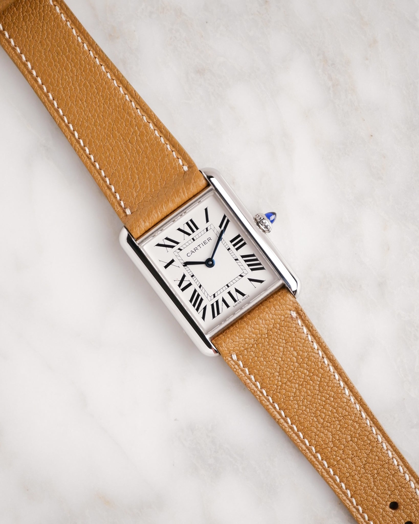 Bespoke Chèvre Sully Leather Watch Strap