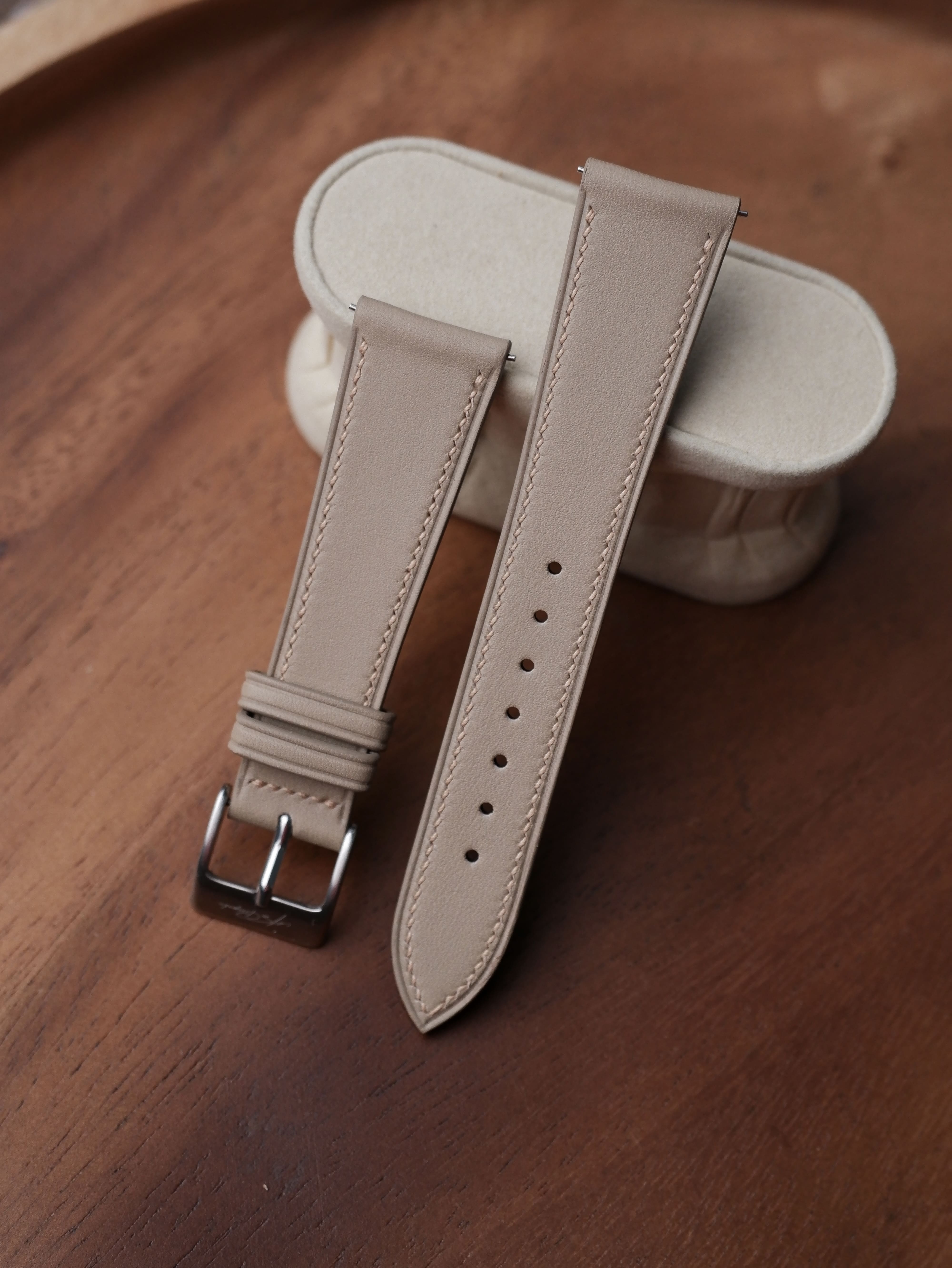 Bespoke Baranil Leather Watch Strap