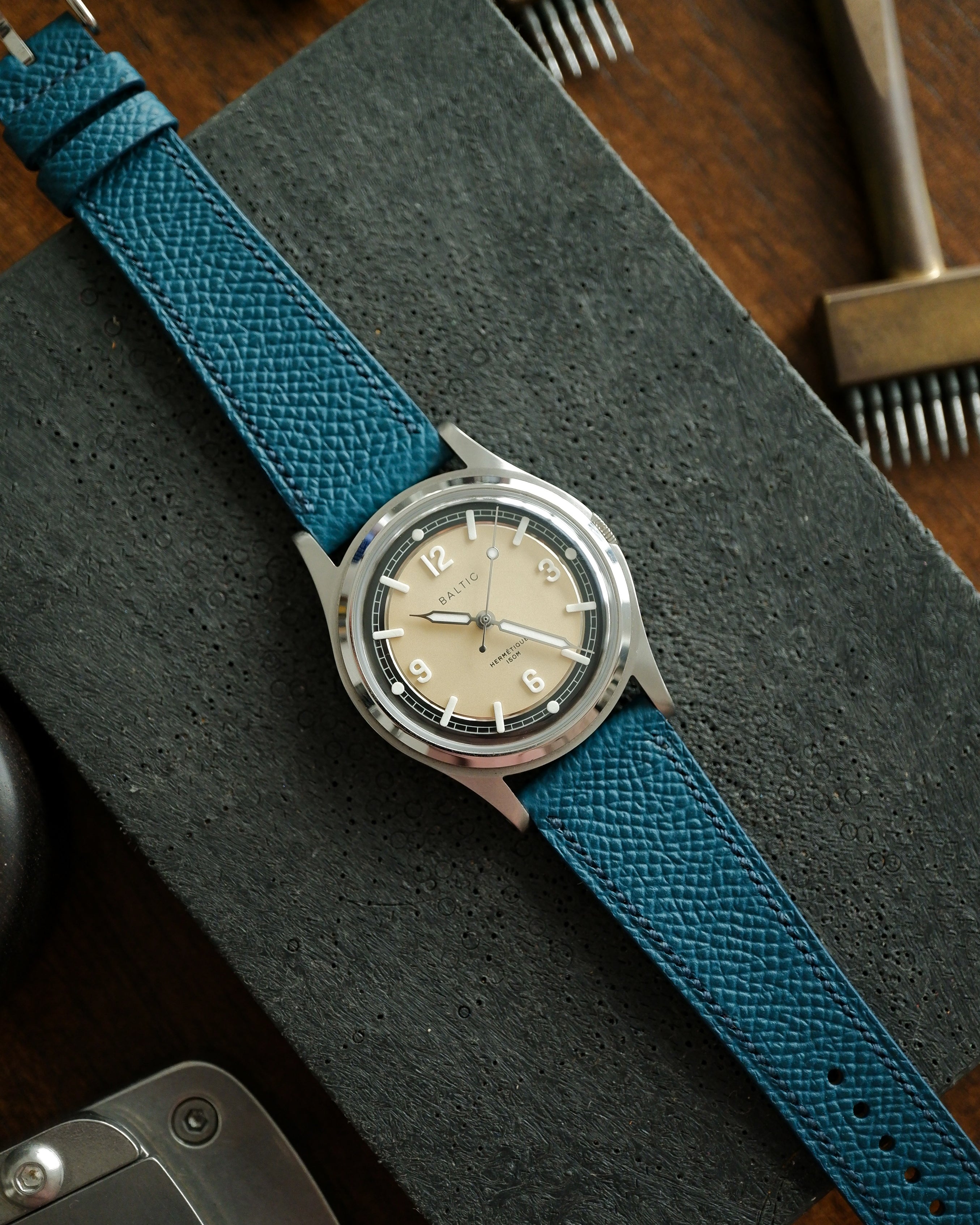 Bespoke Epsom Leather Watch Strap