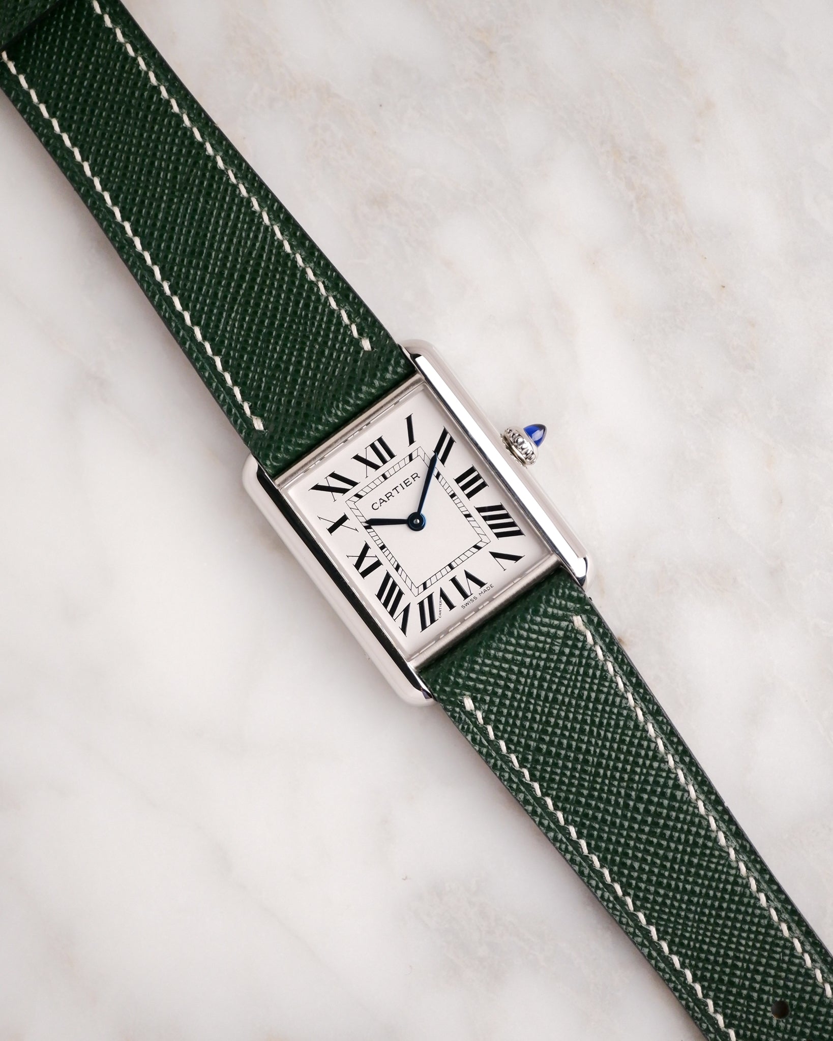 Bespoke Saffiano Leather Watch Strap