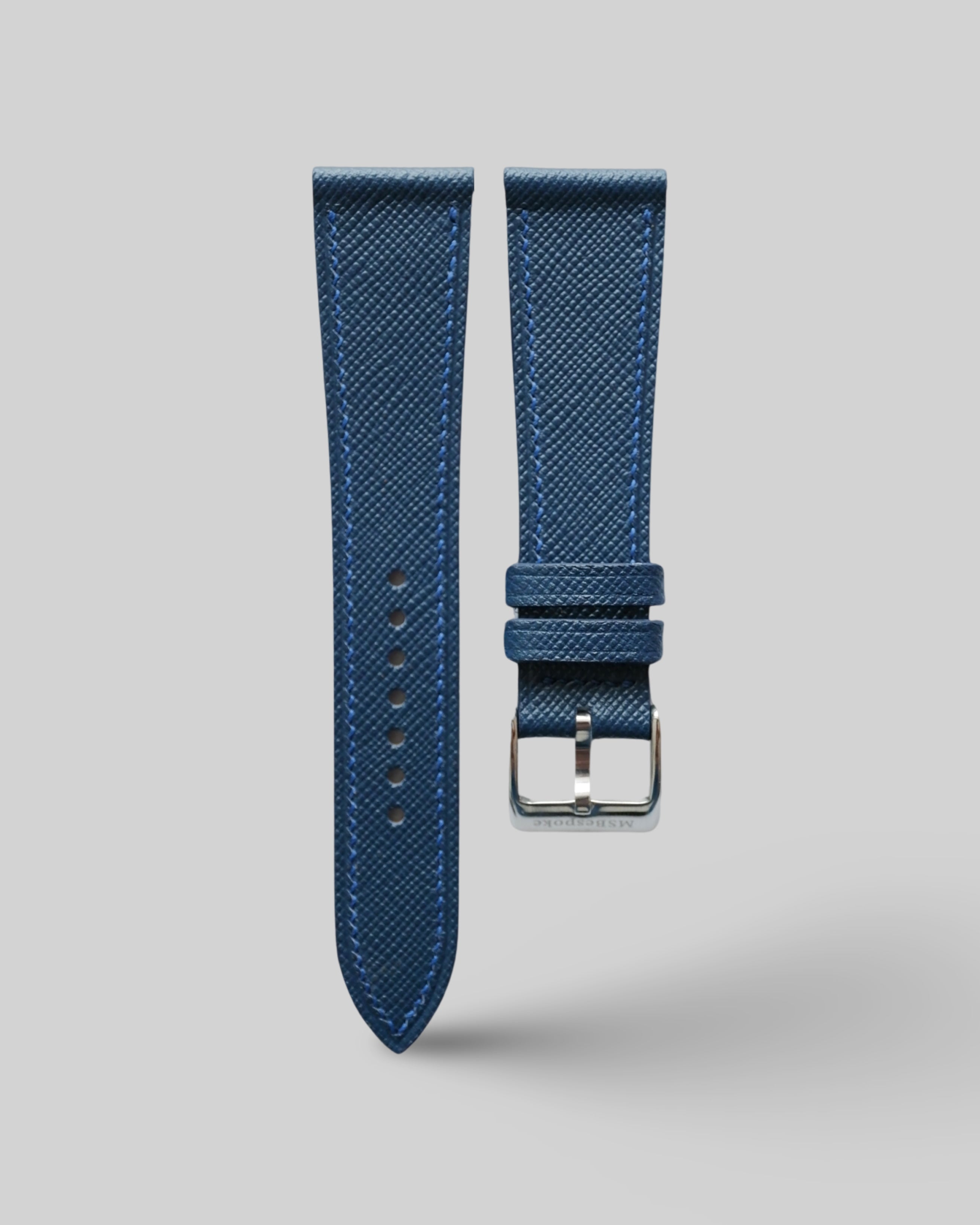 Saffiano Ionic Leather Watch Strap
