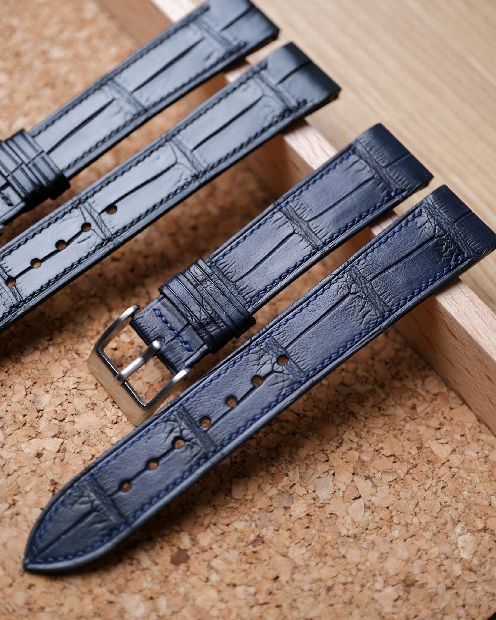 Bespoke Cartier Santos Dumont Leather Watch Strap